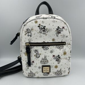 Dooney & Bourke Disney Mickey Holiday 2020 Mini Backpack Winter Wonderland NWT